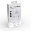 Přepěťová ochrana Solight, 8zás. USB A+C, 2m, bílá, 370J  PO80