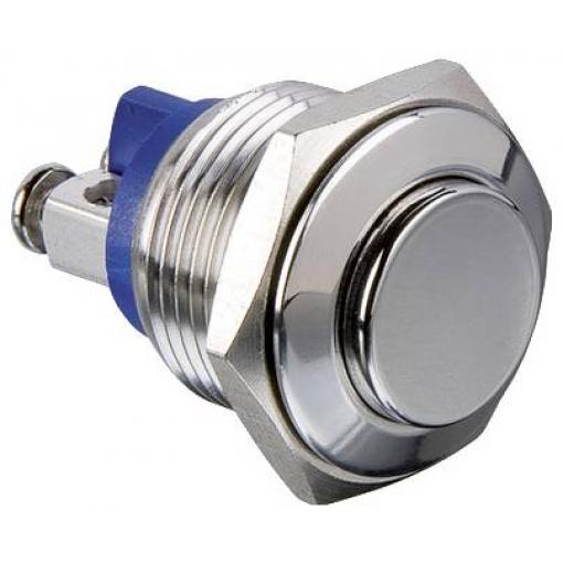 Bulgin, MP0042/3 tlačítko, 16 mm, 36 V/DC, 2 A, 1 ks