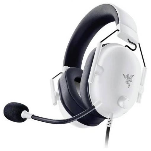 RAZER RZ04-03241500-R3M1 Headset uzavřená (Over Ear) kabelová 7.1 Surround černá, bílá Potlačení hluku, Redukce šumu mikrofonu regulace hlasitosti, headset,