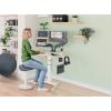 Leitz rameno na monitory Monitor+Laptoparm Ergo 1 Displej: (s) 81,3 cm (32) tmavě šedá nastavitelná výška, otočný, naklápěcí, nakláněcí
