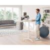 Leitz rameno na monitory Monitor+Laptoparm Ergo 1 Displej: (s) 81,3 cm (32) tmavě šedá nastavitelná výška, otočný, naklápěcí, nakláněcí