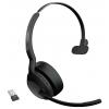 Jabra Evolve2 55 Link 380/390a UC Mono Headset otevřená (On Ear) Bluetooth® mono černá Potlačení hluku, Redukce šumu mikrofonu monofonní Počítače