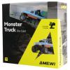Amewi oranžová komutátorový 1:64 RC model auta elektrický monster truck zadní 2WD (4x2) RtR 2,4 GHz se světelným efektem, vč. akumulátorů a kabelu k nabíjení
