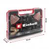 Einhell 708170 XXL -CASE Oxid hlinitý, chrom-vanadová ocel, Bimetal, HCS , HM sada multifunkčního nářadí 40 mm 1 sada