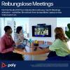 HP Poly Studio R30 USB Video Bar-EURO konferenční reproduktor USB-C®, USB-A, Bluetooth, Wi-Fi 6 (IEEE 802.11 černá/bílá