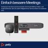 HP Poly Studio R30 USB Video Bar-EURO konferenční reproduktor USB-C®, USB-A, Bluetooth, Wi-Fi 6 (IEEE 802.11 černá/bílá