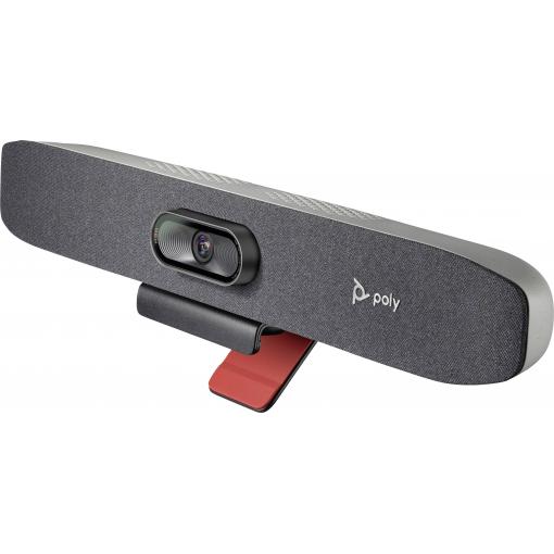 HP Poly Studio R30 USB Video Bar-EURO konferenční reproduktor USB-C®, USB-A, Bluetooth, Wi-Fi 6 (IEEE 802.11 černá/bílá