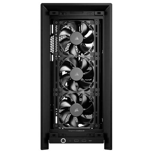 Corsair CC-9011312-WW midi tower PC skříň černá boční okno, prachový filtr
