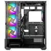 AZZA Tiara 501B midi tower PC skříň černá