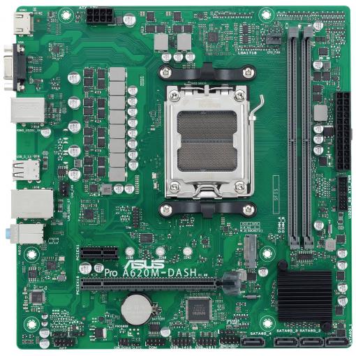 Asus PRO A620M-DASH-CSM Základní deska Socket (PC) AMD AM5 Tvarový faktor Micro-ATX Čipová sada základní desky AMD® A620