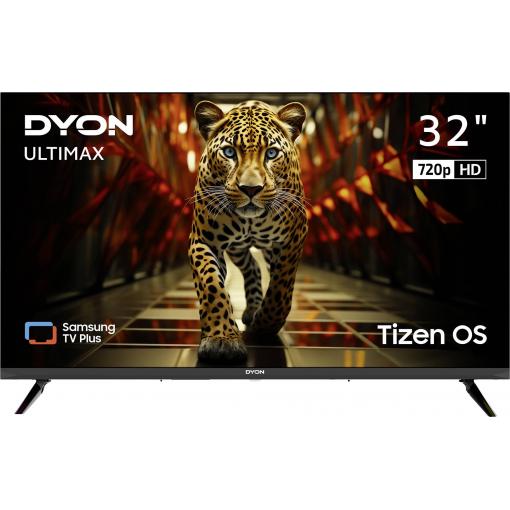 Dyon Ultimax 32H-TI-W LED TV, 80 cm 32 palec, F (A - G), DVB-C, DVB-S2, DVB-T, DVB-T2, HD ready, Smart TV, WLAN, černá