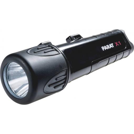 Parat X-TREME® X1 schwarz LED bezpečnostní světlo , kapesní svítilna, 170 lm, 185 g