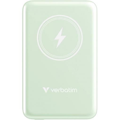 Verbatim Charge n Go Magnetic Wireless powerbanka Li-Pol, 10000 mAh, Rychlé nabíjení, Quick Charge 3.0, Power Delivery 3.0, Adaptivní rychlé nabíjení, USB-C®,