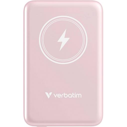 Verbatim Charge n Go Magnetic Wireless powerbanka Li-Pol, 10000 mAh, Rychlé nabíjení, Quick Charge 3.0, Power Delivery 3.0, Adaptivní rychlé nabíjení, USB-C®,