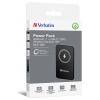 Verbatim Charge n Go Magnetic Wireless powerbanka Li-Pol, 5000 mAh, Rychlé nabíjení, Quick Charge 3.0, Power Delivery 3.0, Adaptivní rychlé nabíjení, USB-C®,