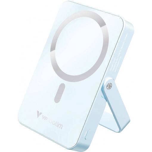 Verbatim Charge n Go powerbanka Li-Pol, 10000 mAh, Power Delivery 3.0, QC 3.0, USB-C®, modrá
