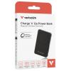 Verbatim Charge n Go Essentials powerbanka 5000 mAh, Power Delivery 3.0, QC 3.0, Adaptivní rychlé nabíjení, USB-C®, černá
