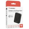 Verbatim Charge n Go Essentials powerbanka 20000 mAh, Power Delivery 3.0, QC 3.0, Adaptivní rychlé nabíjení, USB-C®, černá