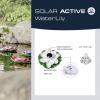 FIAP 3206-5 SOLAR ACTIVE WaterLily 3er SET solární dekorativní osvětlení sada 3 ks LED pevně vestavěné LED bílá, žlutá, červená
