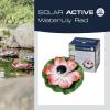 FIAP 3206-4 SOLAR ACTIVE WaterLily Red solární dekorativní osvětlení květina LED pevně vestavěné LED červená