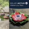 FIAP 3206-4 SOLAR ACTIVE WaterLily Red solární dekorativní osvětlení květina LED pevně vestavěné LED červená