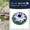 FIAP 3206-2 SOLAR ACTIVE WaterLily Purple solární dekorativní osvětlení květina LED pevně vestavěné LED nachová