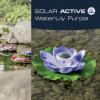 FIAP 3206-2 SOLAR ACTIVE WaterLily Purple solární dekorativní osvětlení květina LED pevně vestavěné LED nachová