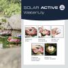 FIAP 3206-3 SOLAR ACTIVE WaterLily Yellow solární dekorativní osvětlení LED pevně vestavěné LED žlutá