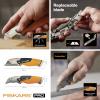 Fiskars 1027222 Univerzální nůž CarbonMax™ s pevnou čepelí 1 ks