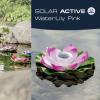 FIAP 3206-1 SOLAR ACTIVE WaterLily Pink solární dekorativní osvětlení LED pevně vestavěné LED růžová