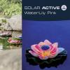 FIAP 3206-1 SOLAR ACTIVE WaterLily Pink solární dekorativní osvětlení LED pevně vestavěné LED růžová