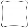 Perel GSS4500PE sluneční plachta sun sails 40 mm x 5000 mm x 5000 mm 1 ks