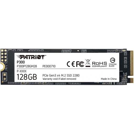 SSD disk Patriot P300 128 GB, M.2 NVMe PCIe 3.0
