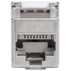 Manhattan Design tool-less per una facile terminazione in placche a muro standard modulární spojka Keystone CAT 6A 1 ks