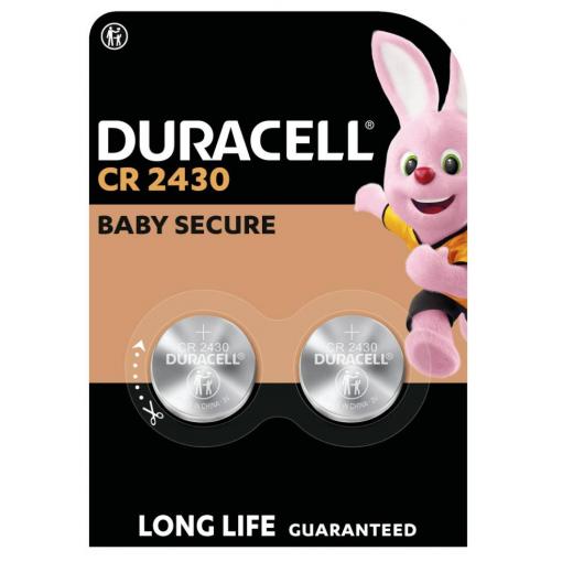 Duracell knoflíkový článek CR 2430 3 V 2 ks 300 mAh lithiová DL2430