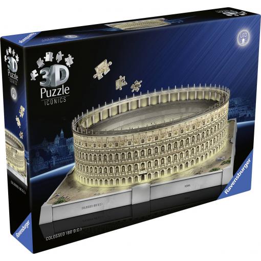 Ravensburger 3D Puzzle Iconics: Koloseum s LED 12008034 1 ks