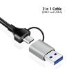 LogiLink USB 2.0 adaptér [1x USB 3.0 zástrčka C - 1x RJ45 zásuvka] UA0238B 18.00 cm