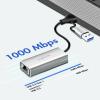 LogiLink USB 2.0 adaptér [1x USB 3.0 zástrčka C - 1x RJ45 zásuvka] UA0238B 18.00 cm