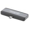 Manhattan USB-C® dokovací stanice USB-C 4-in-1 Dockingstation USB C-Stecker auf HDMI USB-A USB-C PD 3,5 mm Klinke napájení USB-C®
