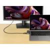 Manhattan USB-C® dokovací stanice USB-C 4-in-1 Dockingstation USB C-Stecker auf HDMI USB-A USB-C PD 3,5 mm Klinke napájení USB-C®