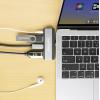 Manhattan USB-C® dokovací stanice USB-C 4-in-1 Dockingstation USB C-Stecker auf HDMI USB-A USB-C PD 3,5 mm Klinke napájení USB-C®