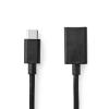 kabel  USB Cvidl./USB-Azás. 15cm