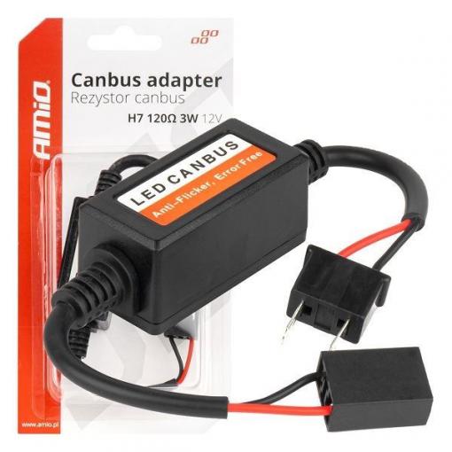 CANBUS rezistor pro LED žárovky H7, 120 Ω, 3 W