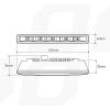 LED světla pro denní svícení AMiO DRL 501 HP, 12/24 V, 2 ks