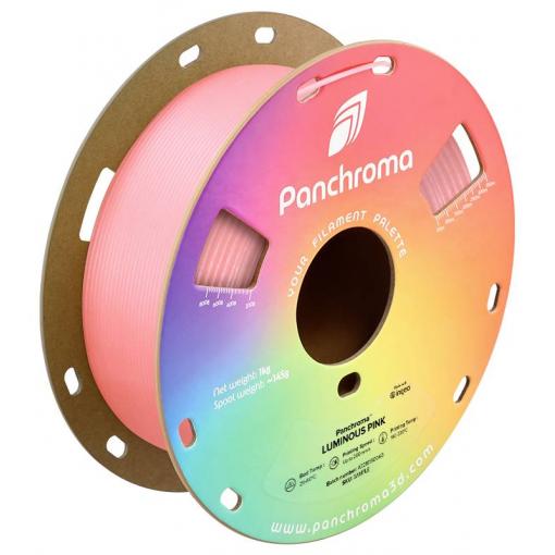 Polymaker CA02034 Panchroma™ Luminous vlákno pro 3D tiskárny PLA plast s odleskem 1.75 mm 1000 g růžová 1 ks