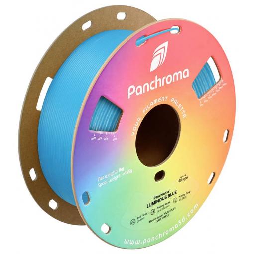 Polymaker CA02031 Panchroma™ Luminous vlákno pro 3D tiskárny PLA plast s odleskem 1.75 mm 1000 g modrá, modrá 1 ks