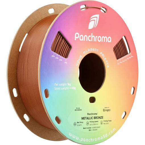 Polymaker CA02013 Panchroma™ Metallic vlákno pro 3D tiskárny PLA plast Vícebarevné 1.75 mm 1000 g bronzová, metalická 1 ks