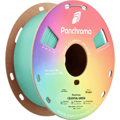 Polymaker CA02015 Panchroma™ Celestial vlákno pro 3D tiskárny PLA plast, PLA třpytky Vícebarevné 1.75 mm 1000 g Green, zelená 1 ks