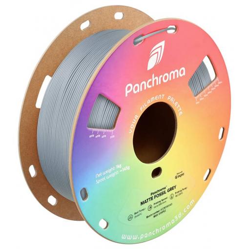 Polymaker CA04020 Panchroma™ Matte vlákno pro 3D tiskárny PLA plast Matná, Nižší obsah plastů 1.75 mm 1000 g Fosilní šedá, šedá 1 ks