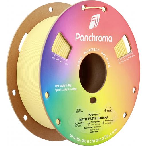 Polymaker CA04029 Panchroma™ Matte vlákno pro 3D tiskárny PLA plast Matná, Nižší obsah plastů 1.75 mm 1000 g Pastel Banana , žlutá 1 ks